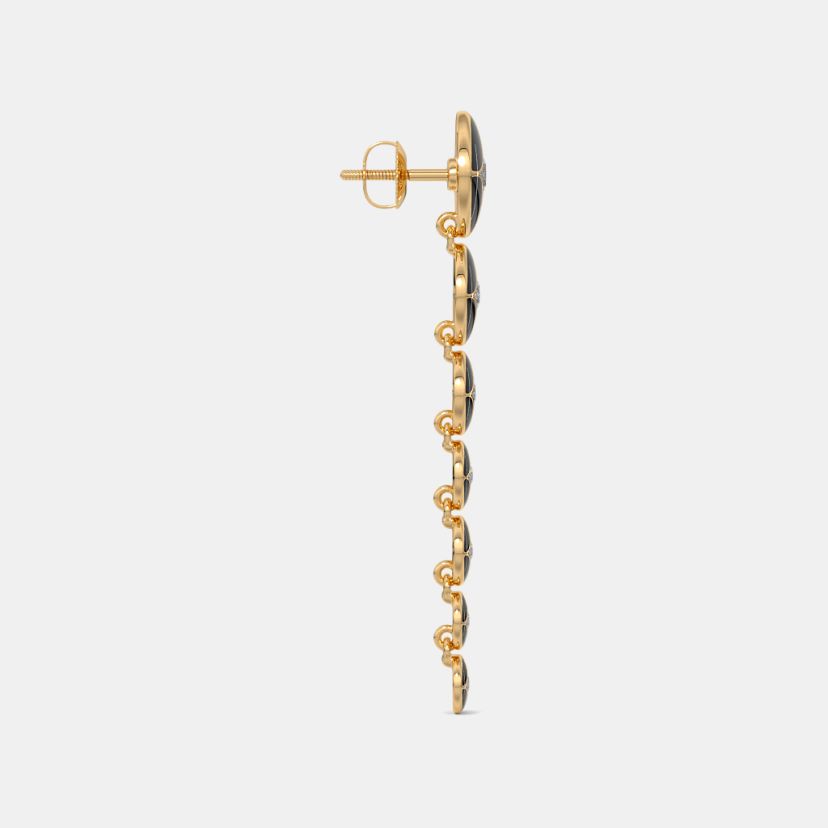 The Astral Noir Dangler Earrings - image 7