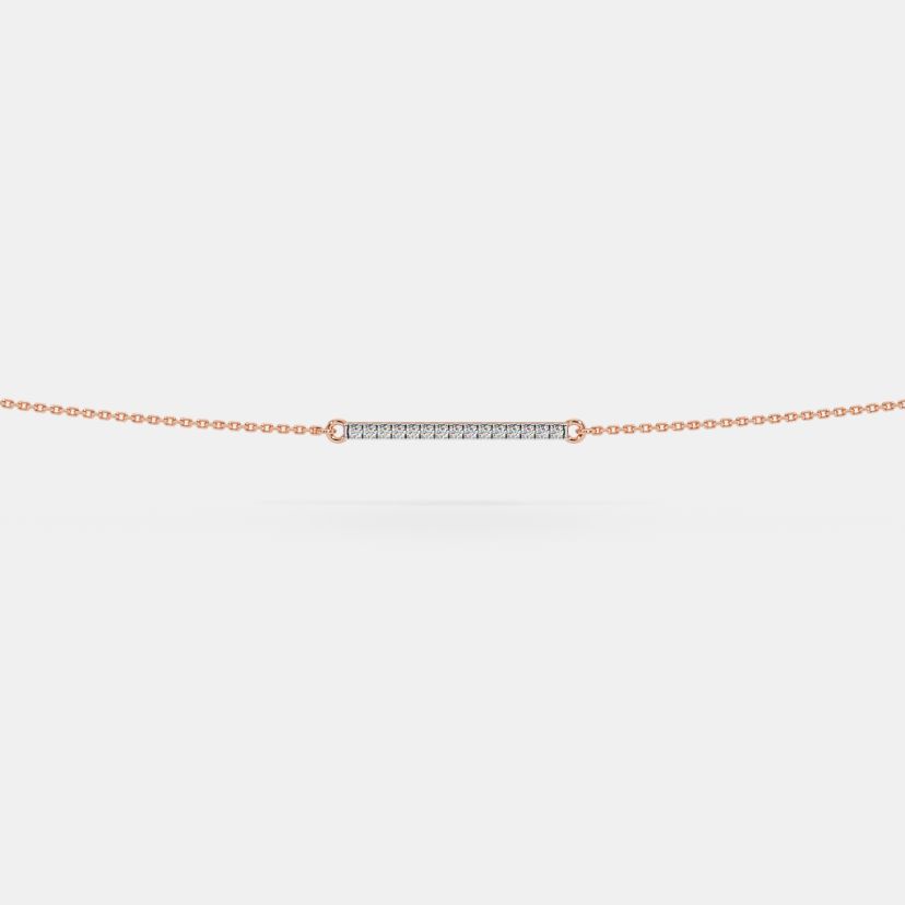 The Quirvella Slider Anklet - Angle View 1