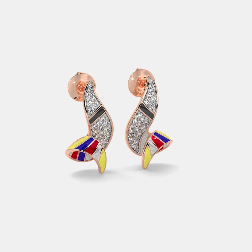 The Graffique Drop Earrings - image 6