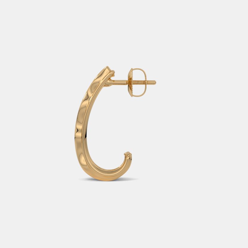 The Fleuris J Hoop Earrings - image 9