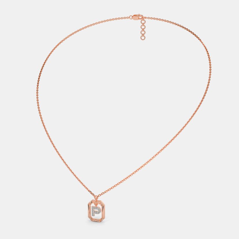 The Swiing P Initial Necklace - image 3