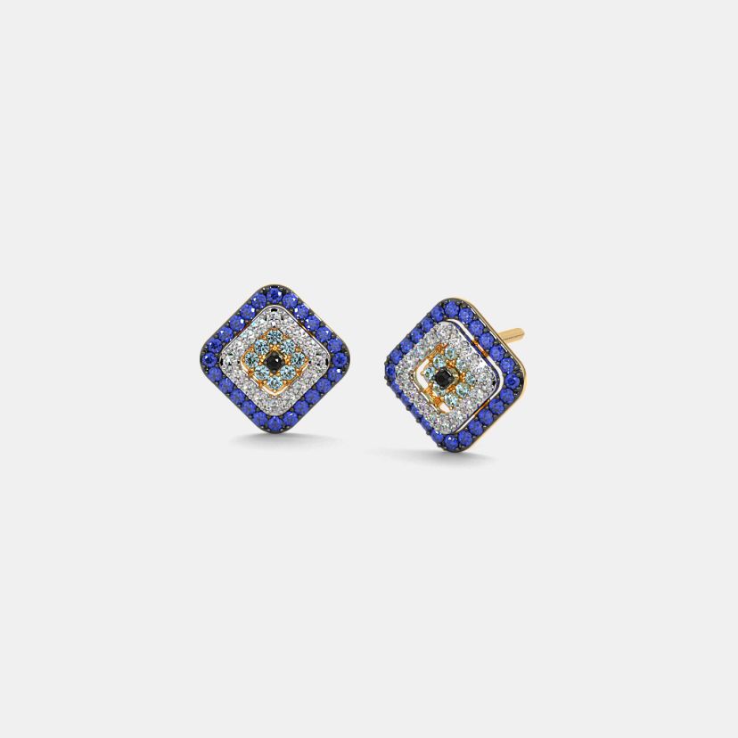 The Talisman Evil Eye Stud Earrings - image 1