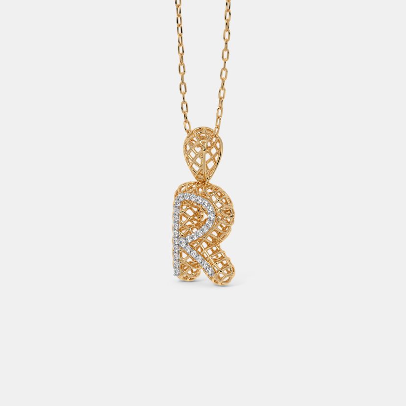 The Plump R Initial Pendant - image 4