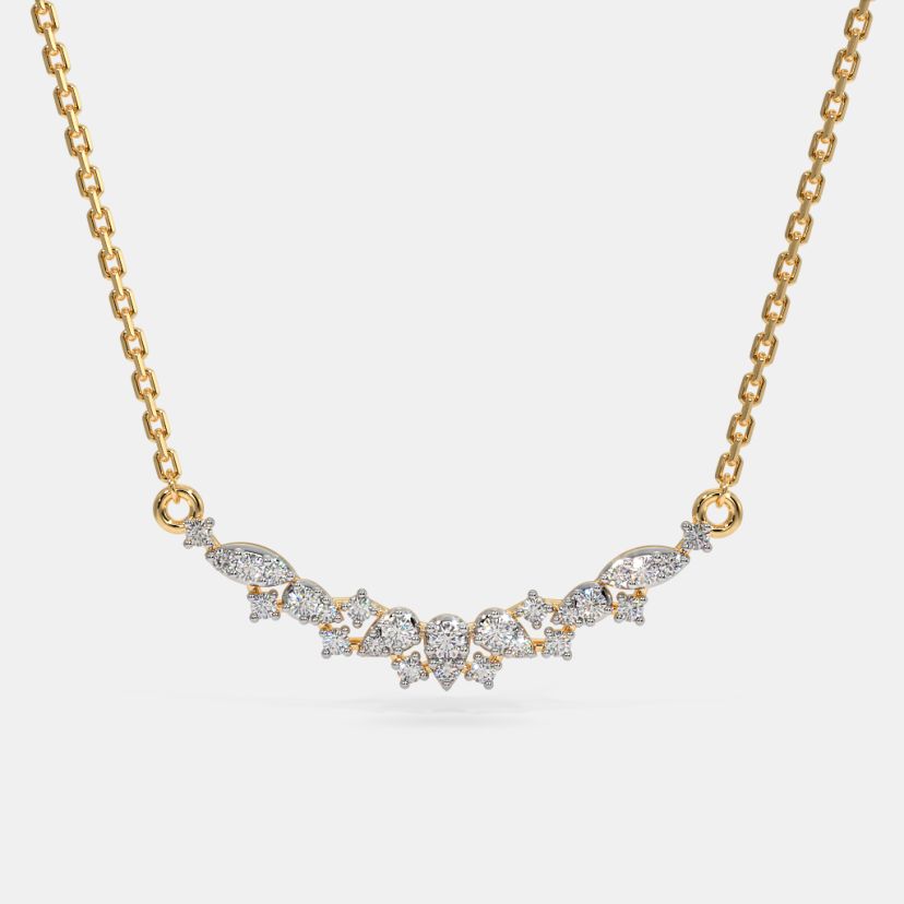White gold outlet mangalsutra price
