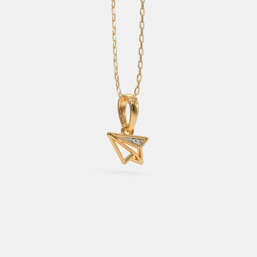The Origami Plane Kids Pendant - image 5