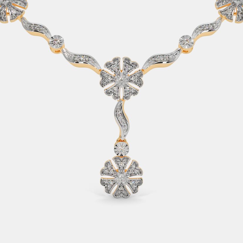 The Gilded Petal Y Necklace - image 4