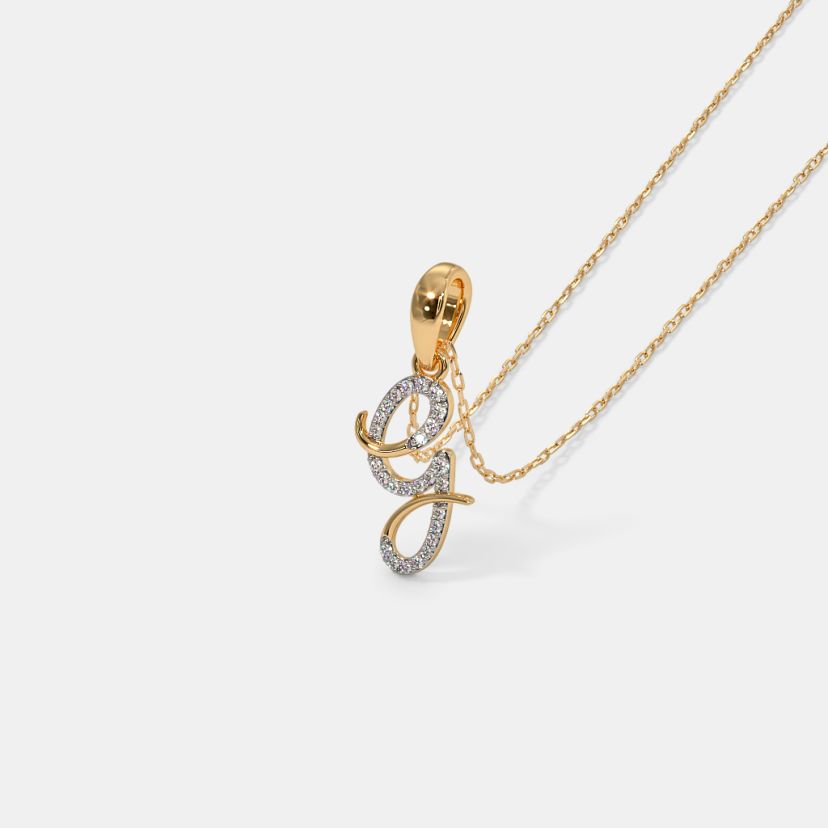 The Scribble G Pendant - image 1
