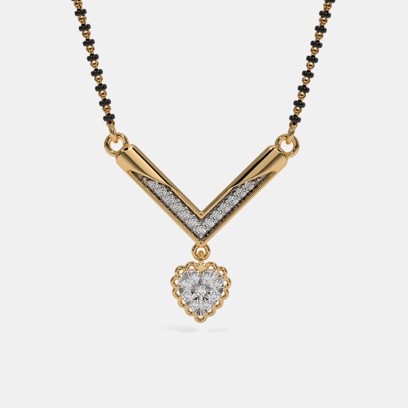 The Glitteratti Mangalsutra Pendant - image 5