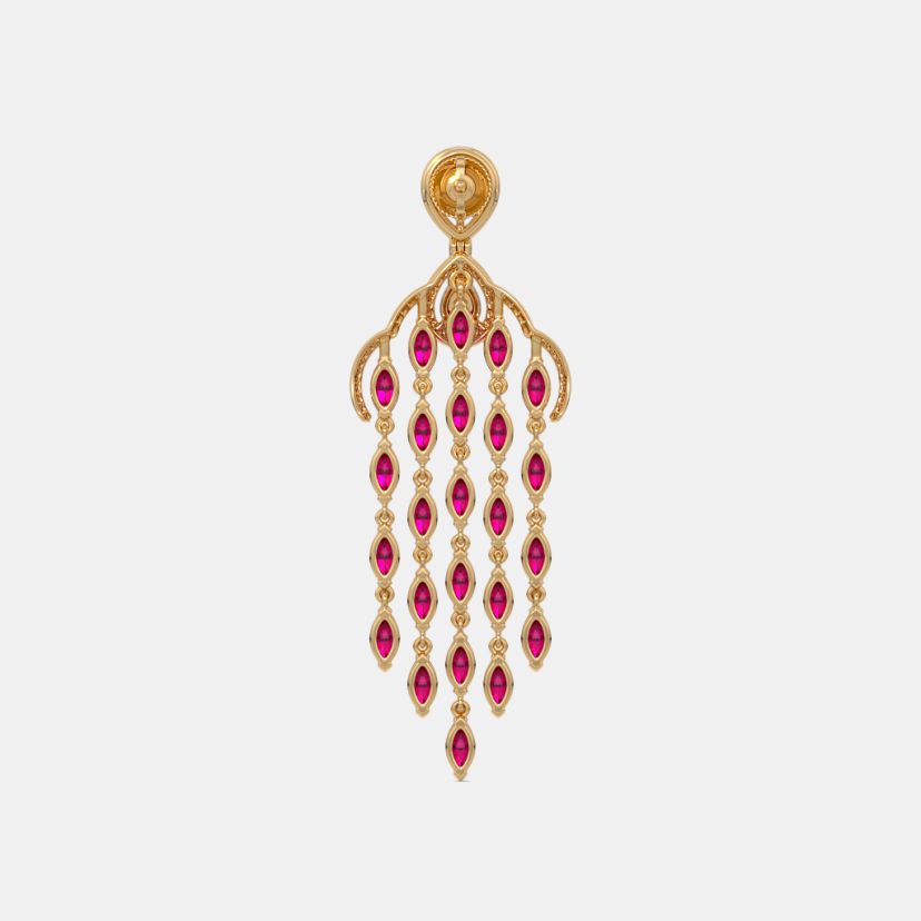 The Pixelle Chandelier Earrings - image 6