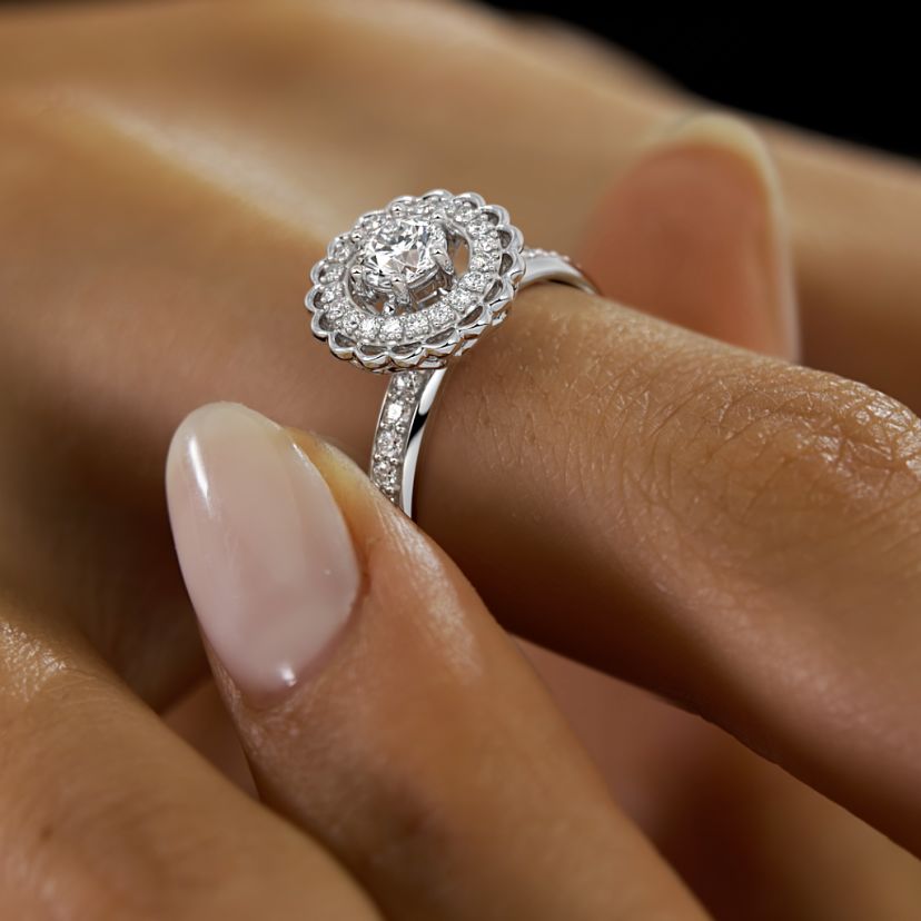 The Baleria Solitaire Ring - image 6