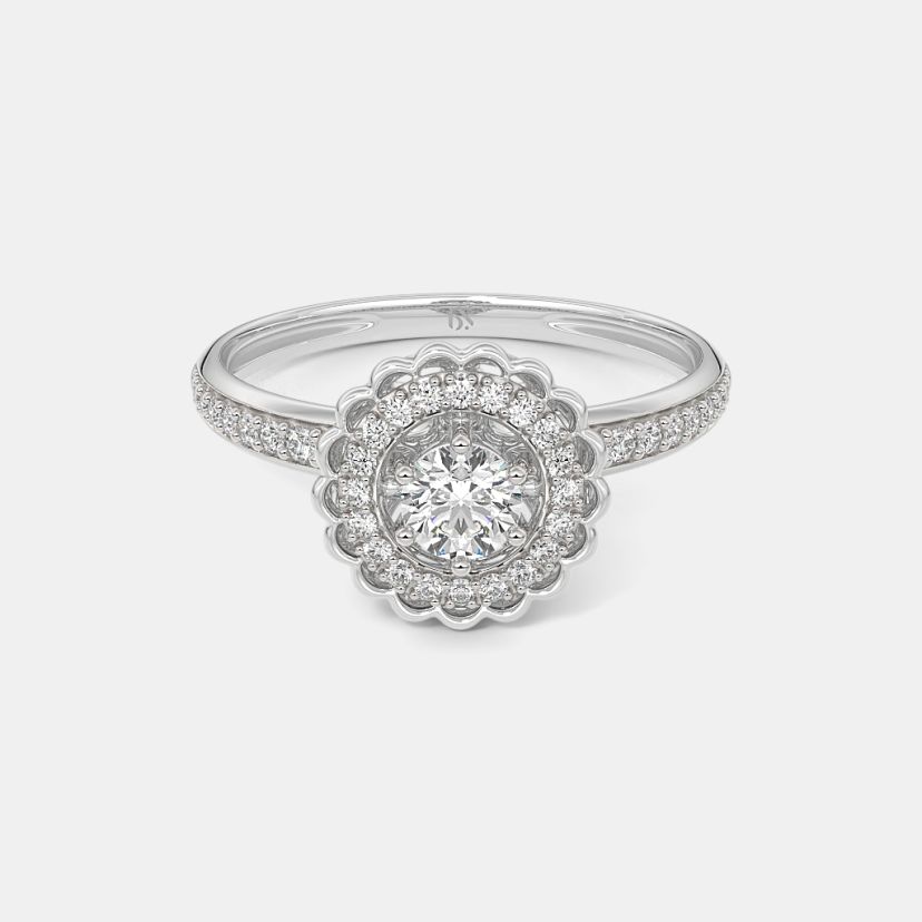 The Baleria Solitaire Ring - image 7