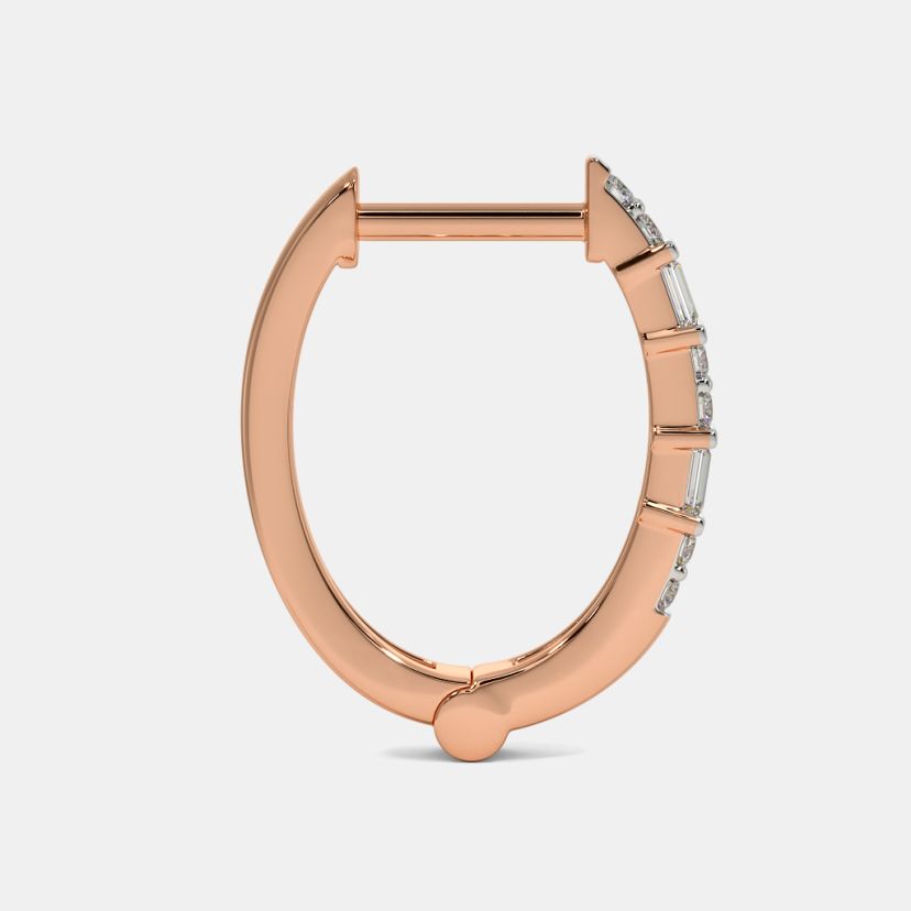 The Lilura Huggie Earrings - image 7