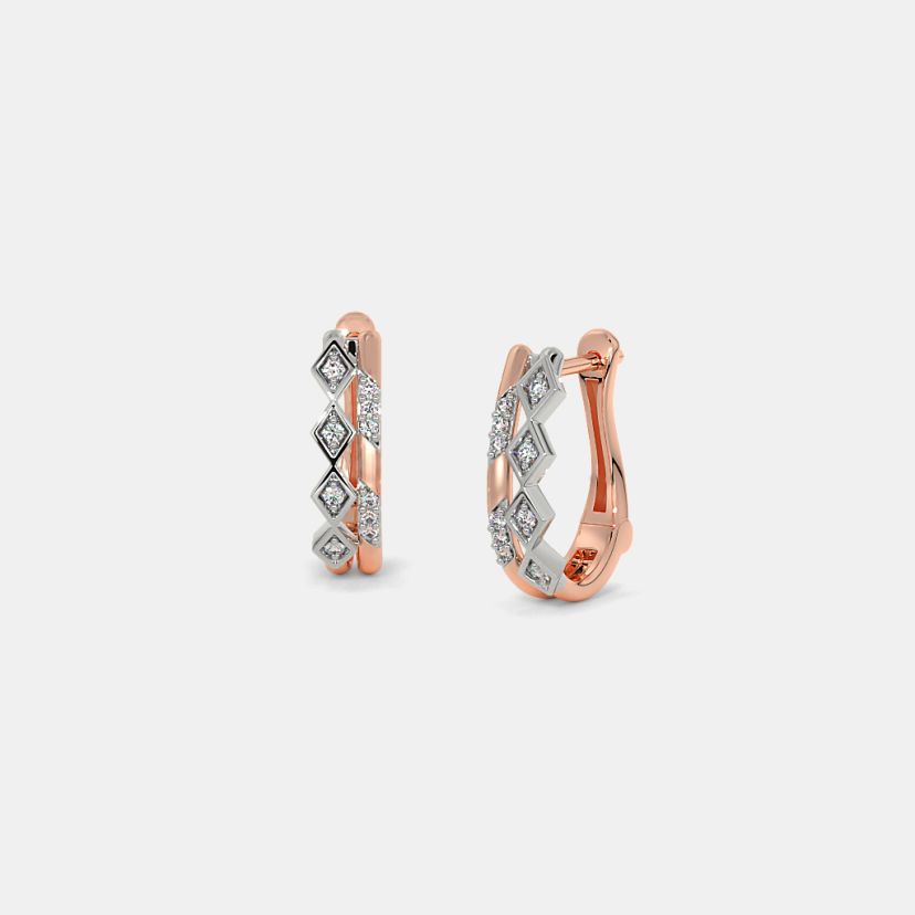 The Pratika Huggie Earrings - image 1