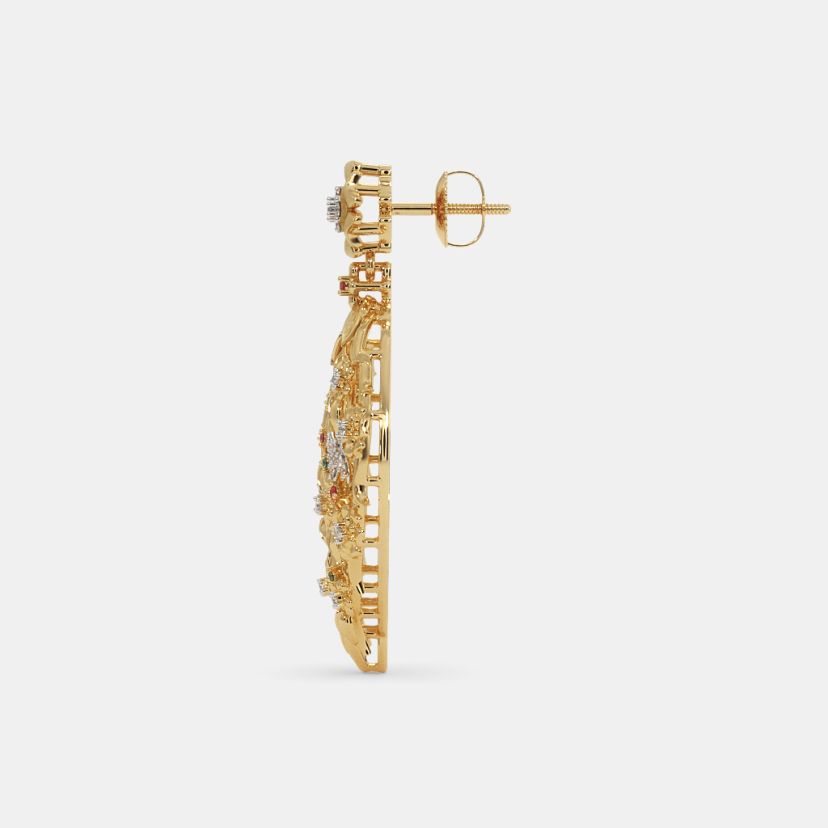 The Chanbeli Drop Earrings - image 4