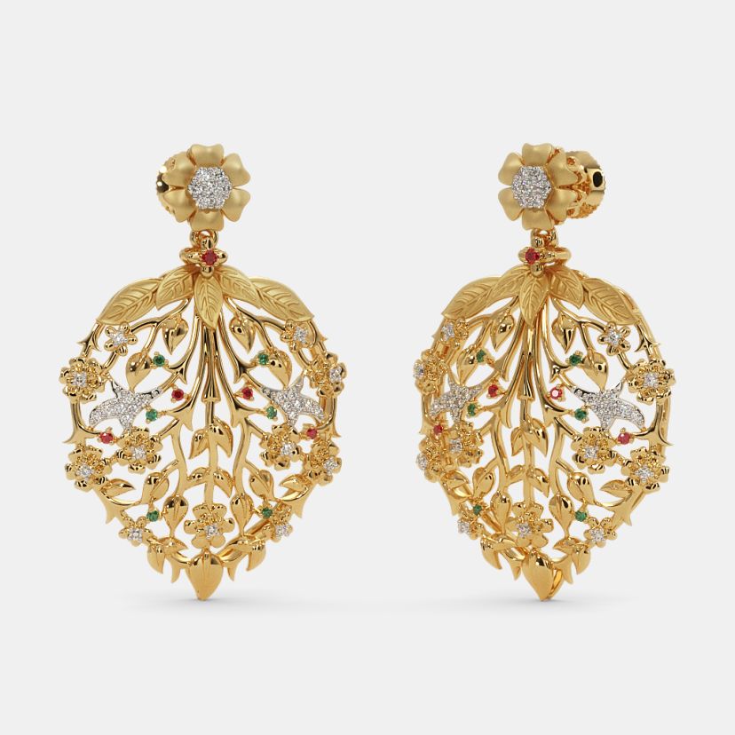 The Chanbeli Drop Earrings - image 1