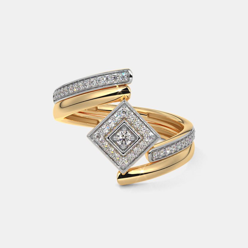 The Meliora Bridal Ring Set - image 8
