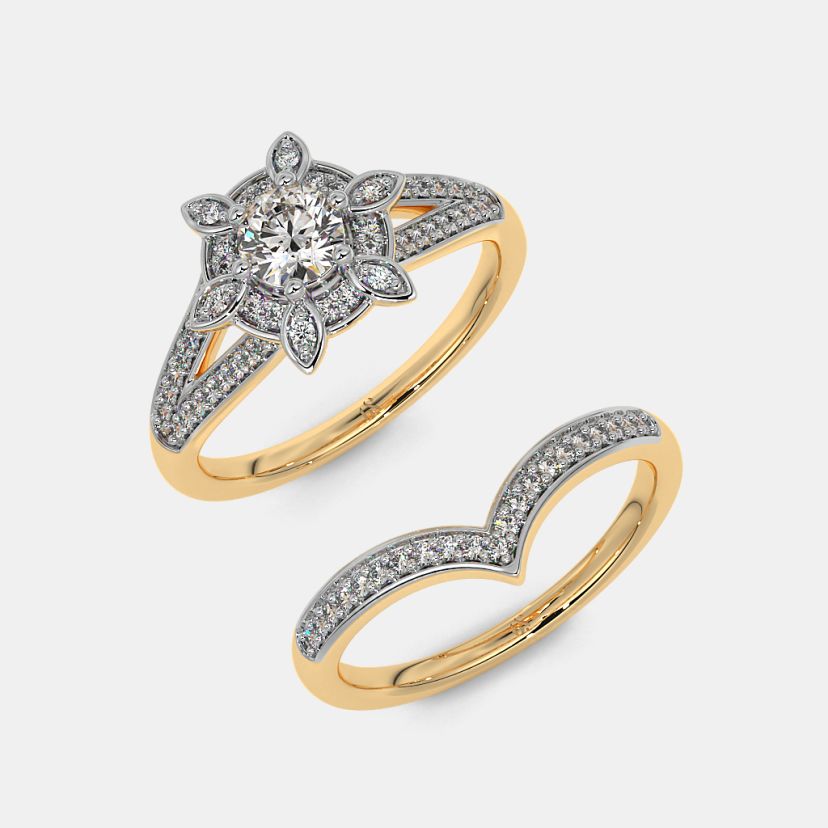 The Bonita Bridal Ring Set - image 7