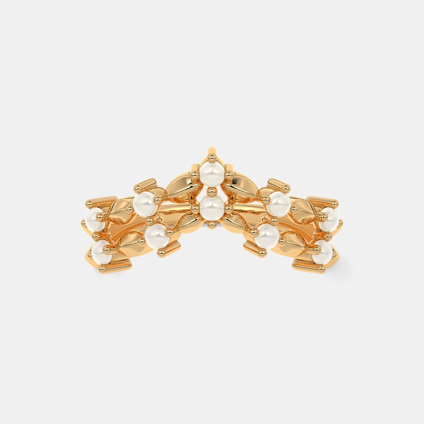 The Perrine Chevron Ring - image 7