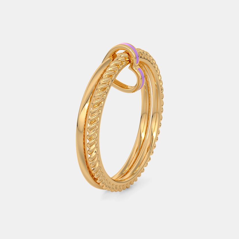 The Heartstack Stackable Ring - image 1