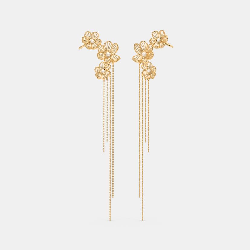 The Petalyn Shoulder Duster Earrings - image 1