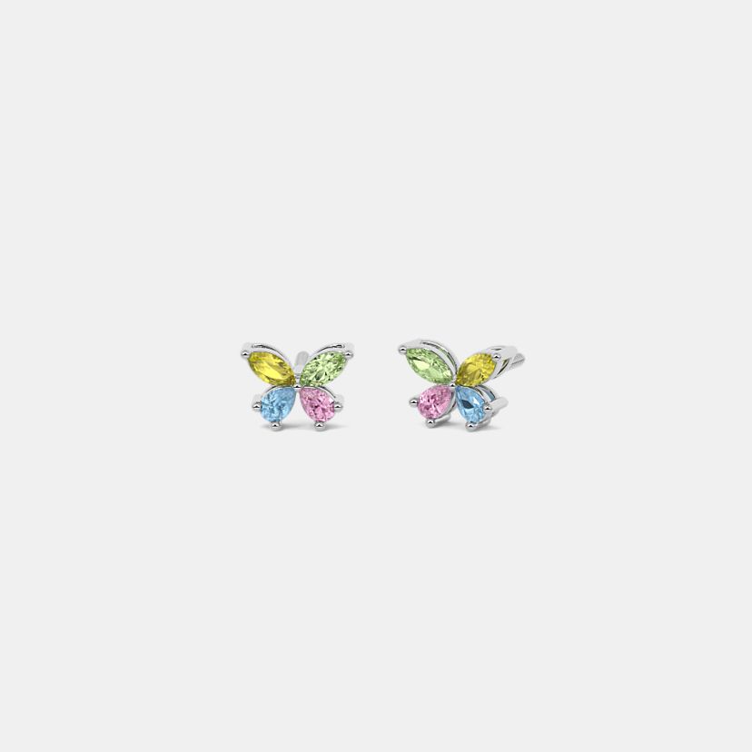 The Mariposa Multi Pierced Stud Earrings - image 1