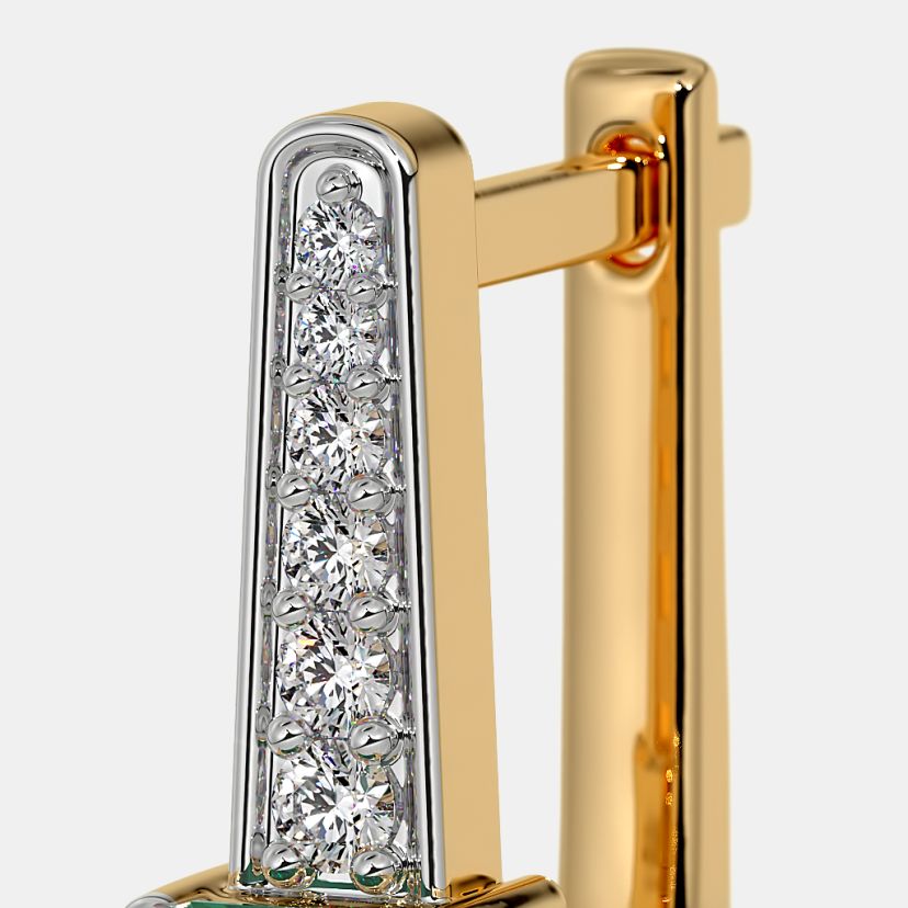 The Rohal Huggie Earrings - image 5
