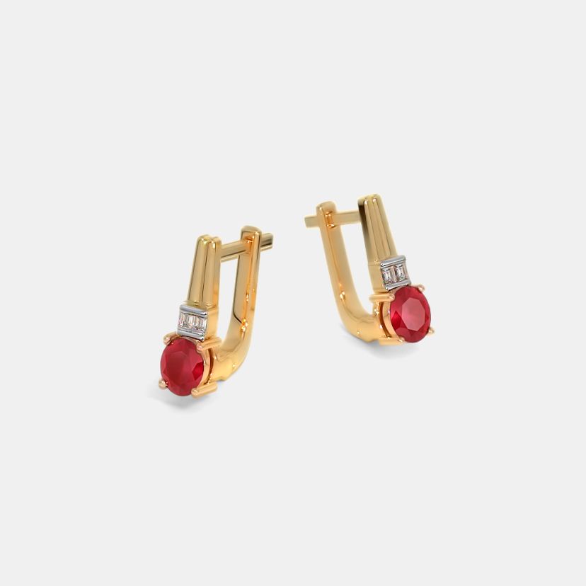 The Neyara Huggie Earrings - image 6