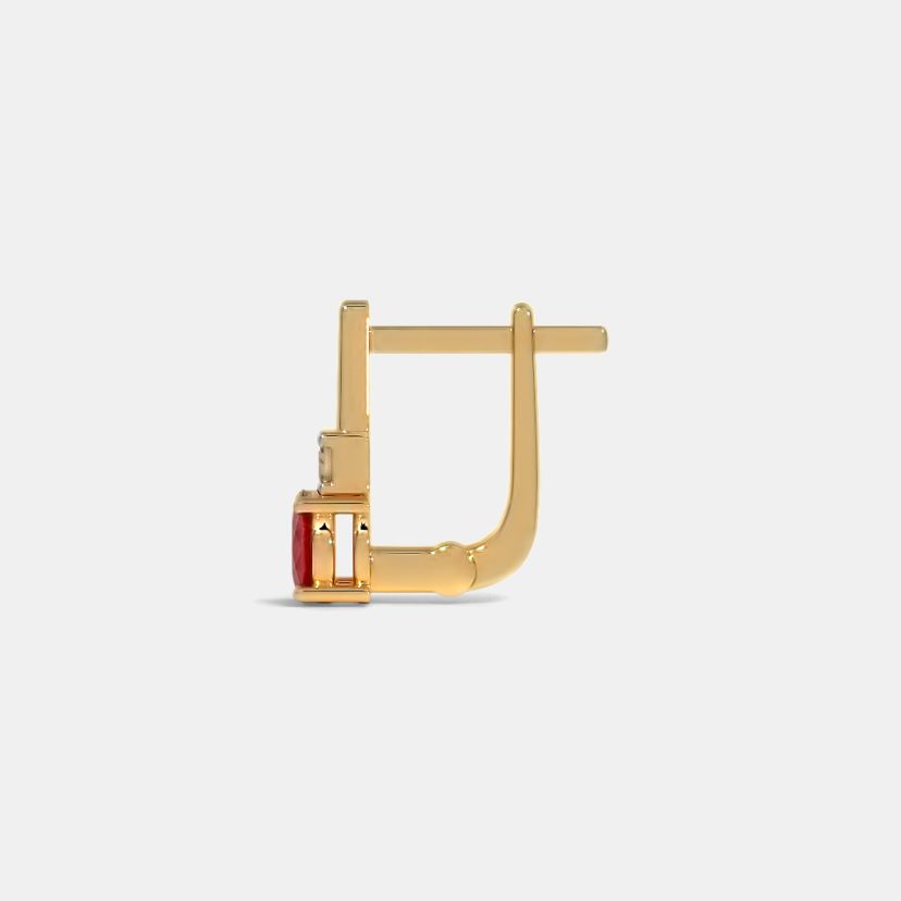 The Neyara Huggie Earrings - image 9