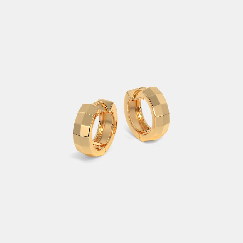 The Vivaciously Designed Huggie Earrings - image 6