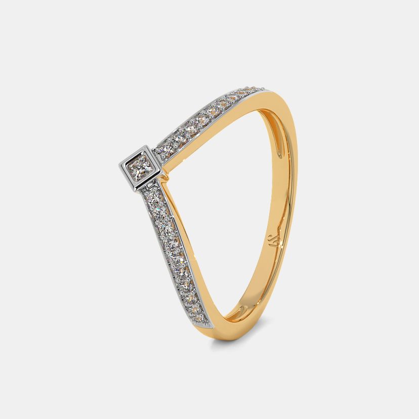 The Elloise Chevron Ring - image 1