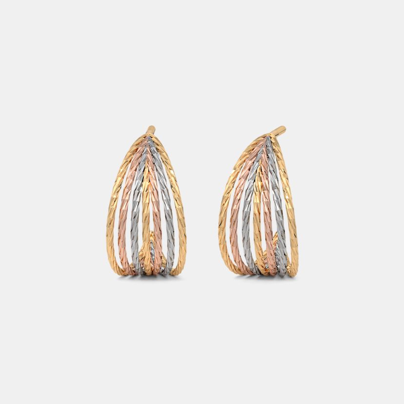 The Willower J Hoop Earrings - image 1