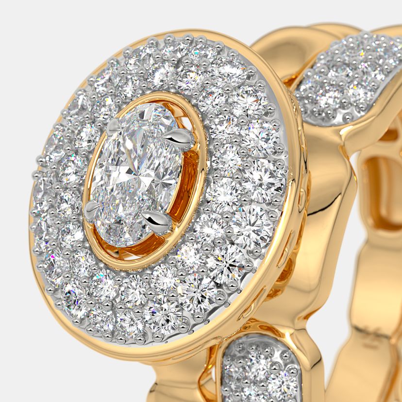 The Rocher Bridal Ring Set - image 5