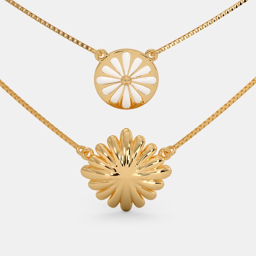 The Blanche Bloom Layered Necklace - image 4