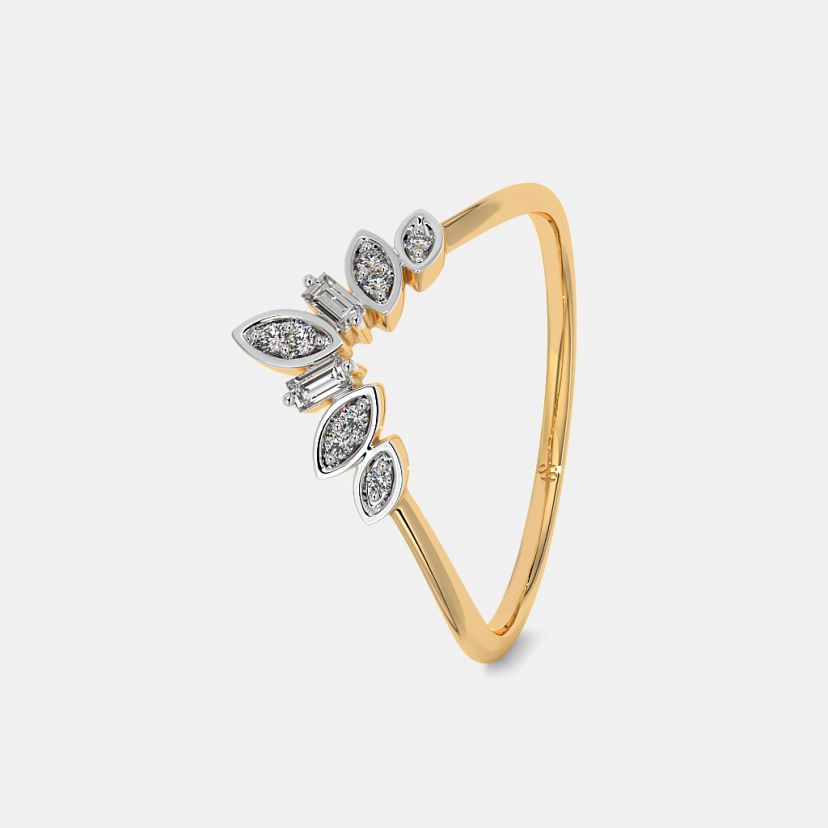 The Delise Chevron Ring - image 1