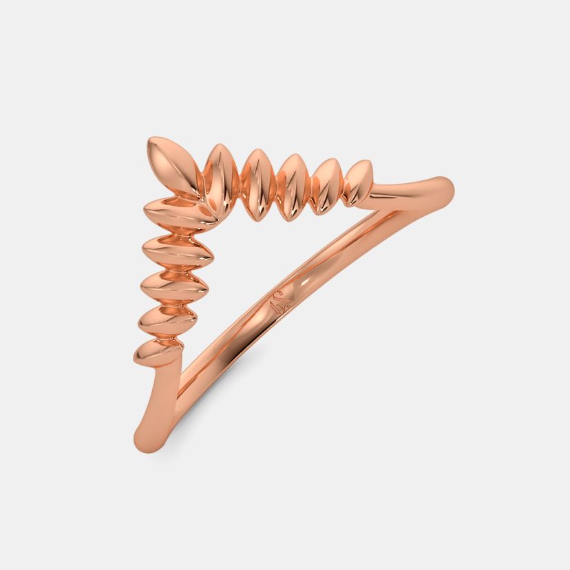 The Aliba Chevron Ring - image 1