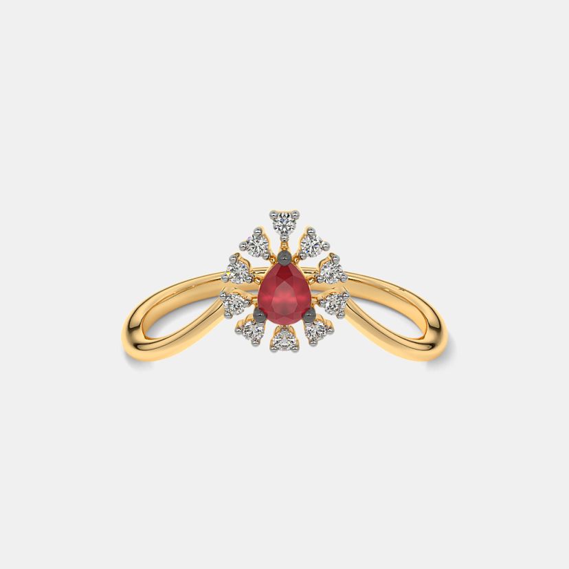 The Ingrid Chevron Ring - image 7