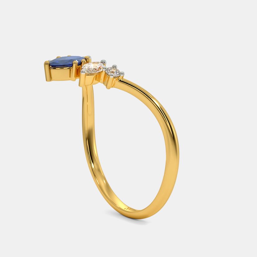 The Fanchon Chevron Ring - image 8