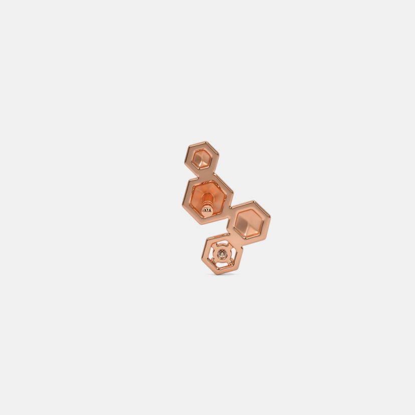The Ruri Multi Pierced Stud Earrings - image 7