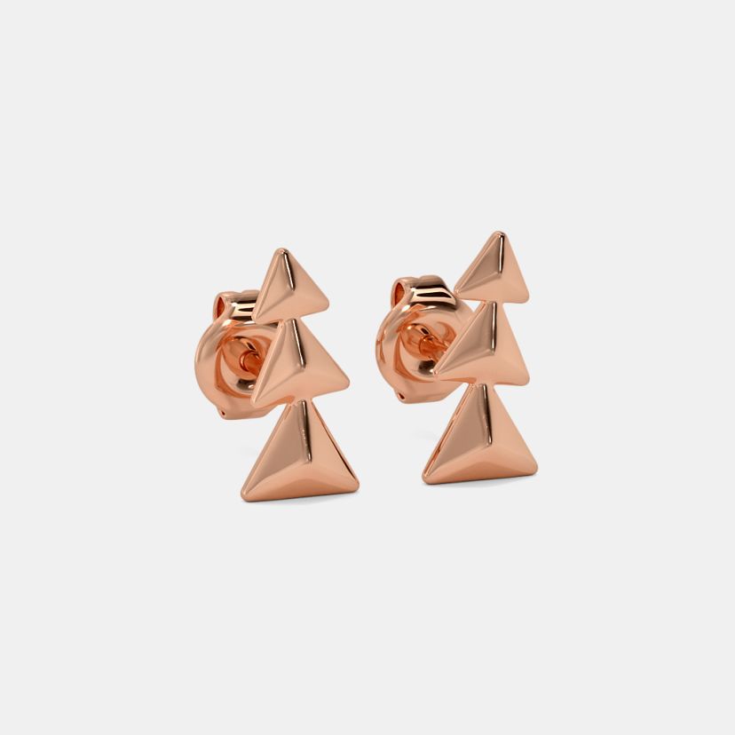 The Micola Multi Pierced Stud Earrings - image 4