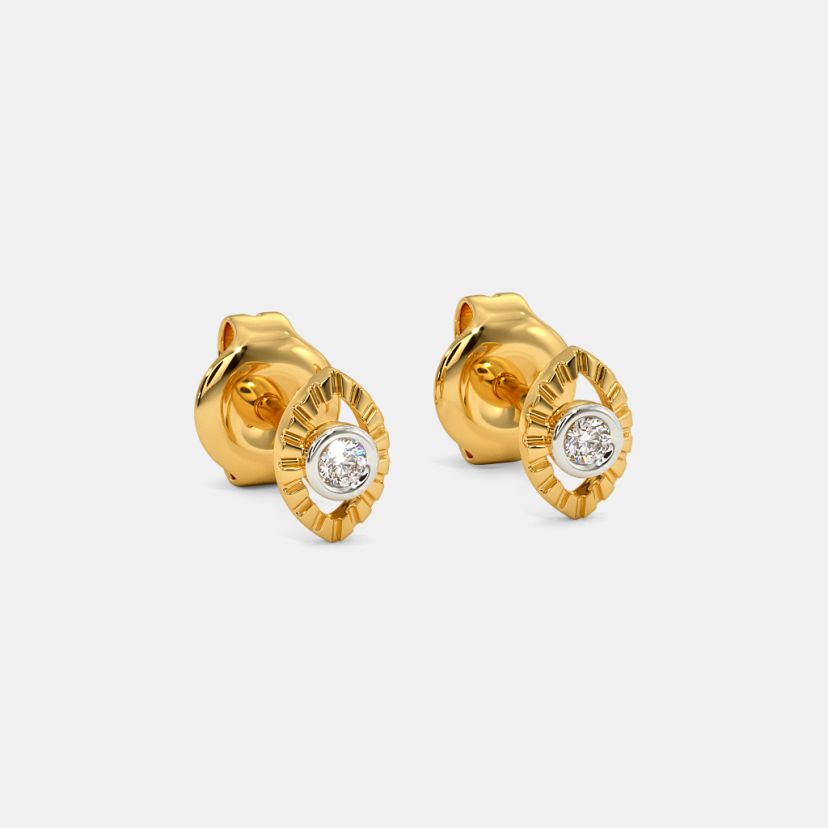 The Rory Multi Pierced Stud Earrings - image 4