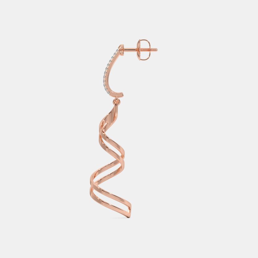 The Orsic Dangle Hoop Earrings - image 5