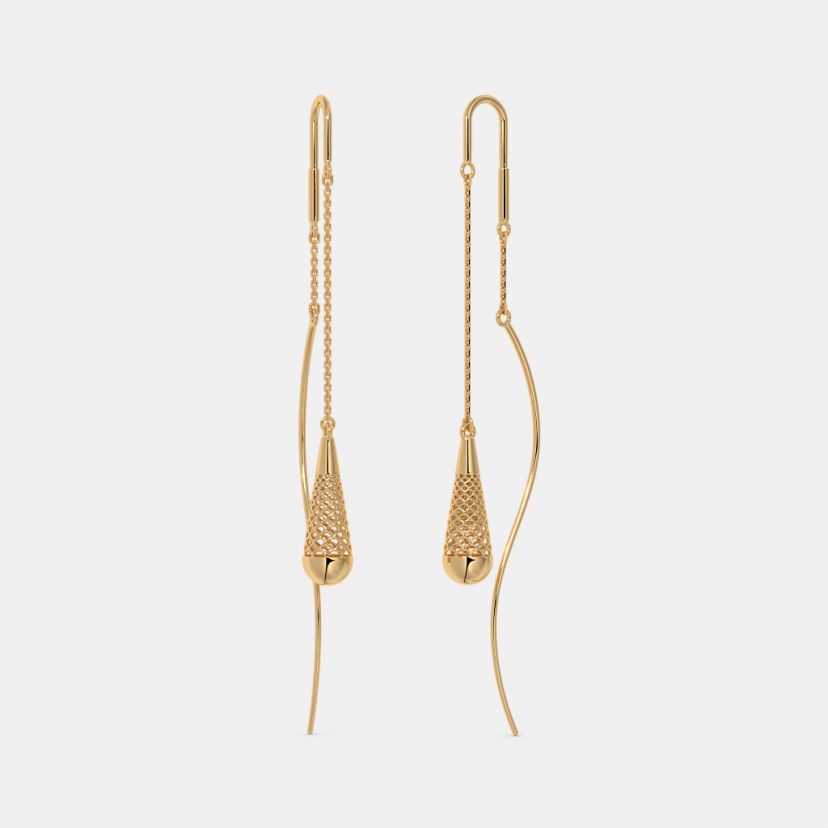The Zemirah Sui Dhaga Earrings - image 1