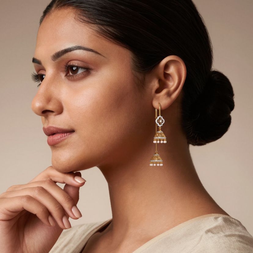 The Madrick Sui Dhaga Earrings - image 3