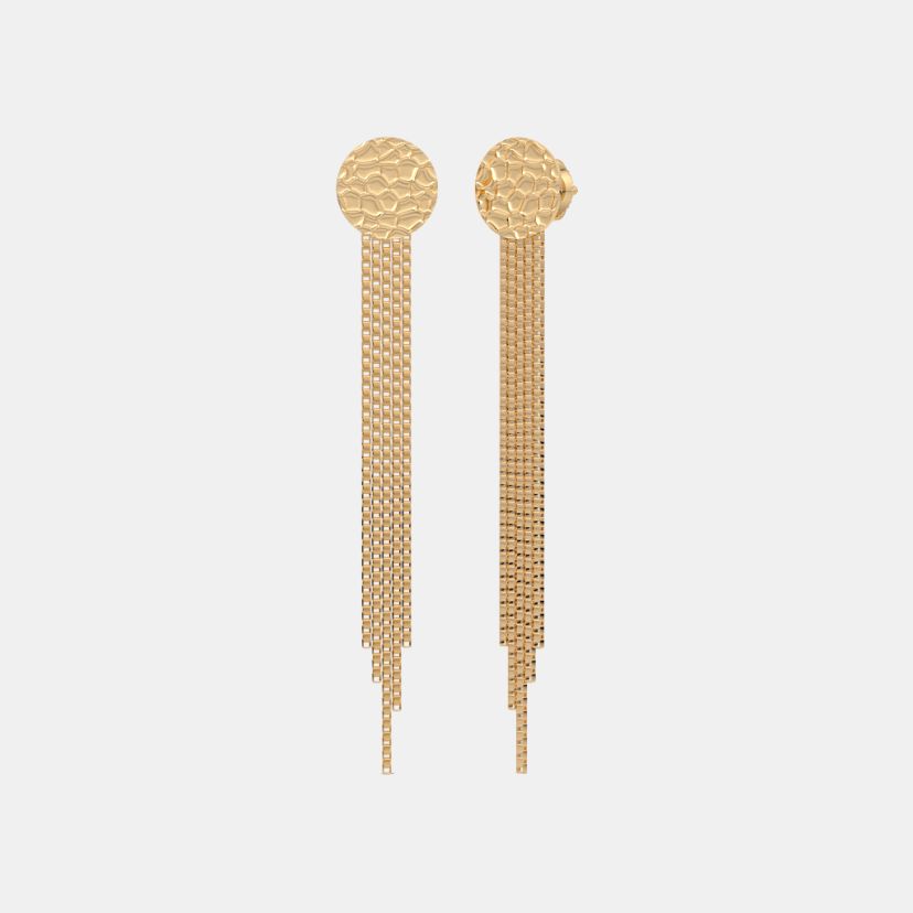 The Mirae Chain Dangler Earrings - image 1