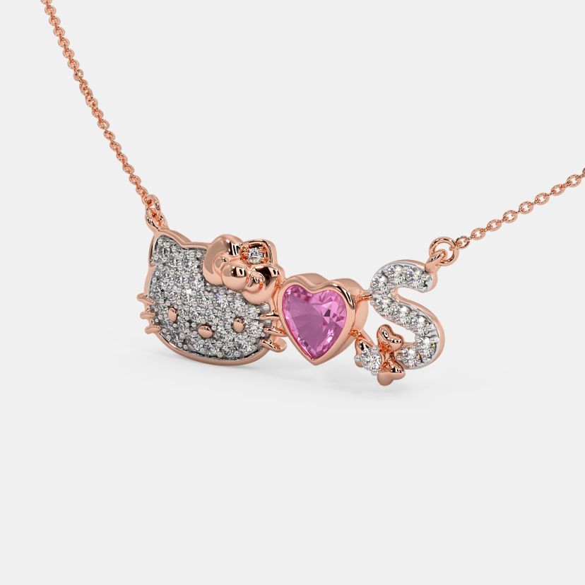 The Charlie Kitty Pendant Necklace - image 1