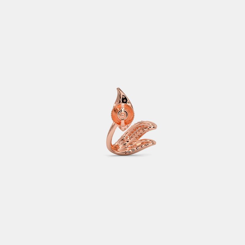 The Sylvan Petals Front Back Earrings - image 9