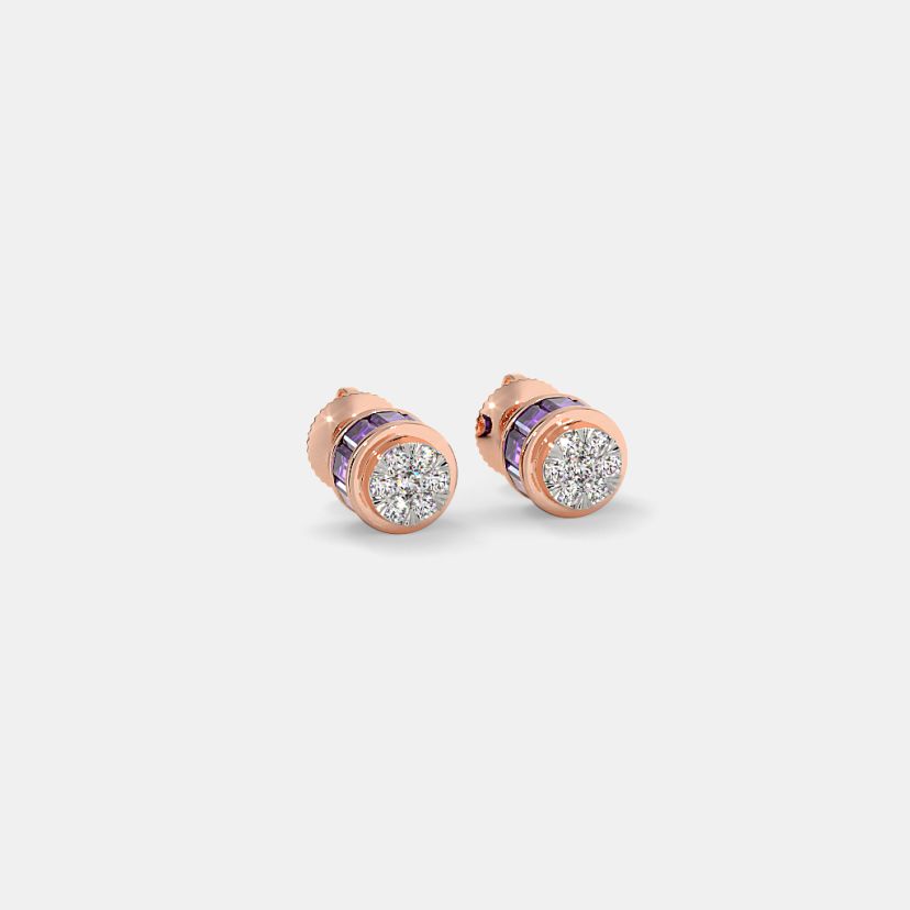 The Baguette Blossom Stud Earrings - image 6