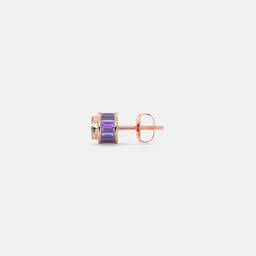 The Baguette Blossom Stud Earrings - image 9