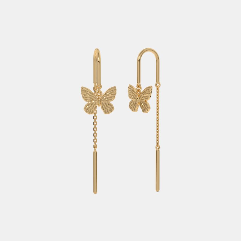 The Farfalla Sui Dhaga Earrings - image 1