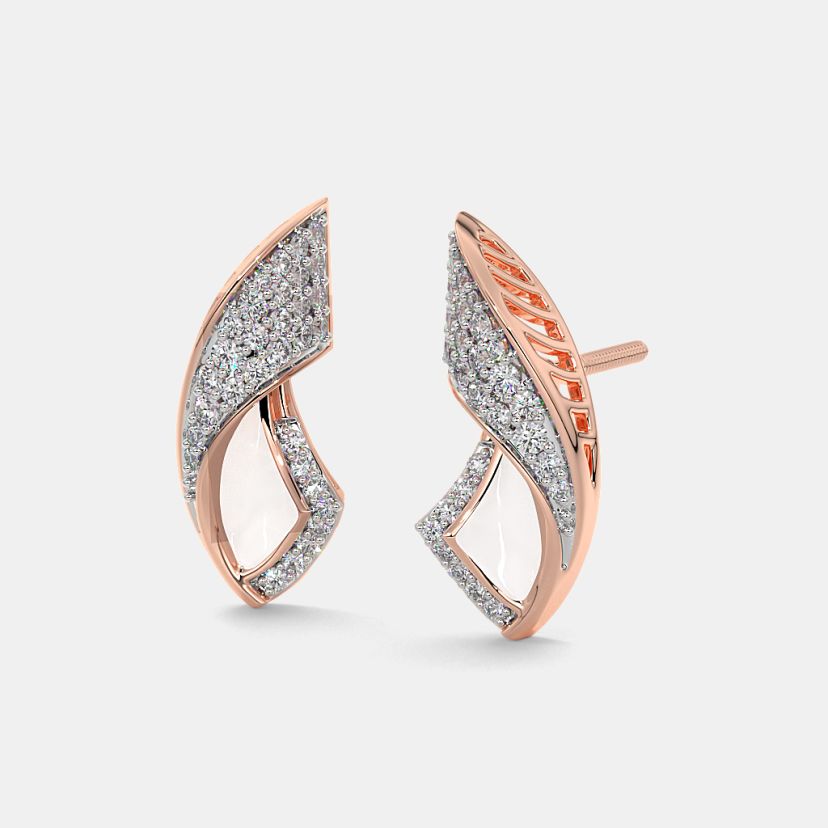 The Bella Piega Stud Earrings - image 1